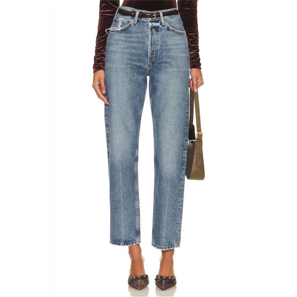 AGOLDE 90's Mid Rise Loose Fit Jean Hooked